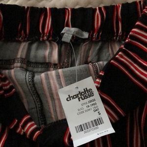 Wide Leg Striped Pants